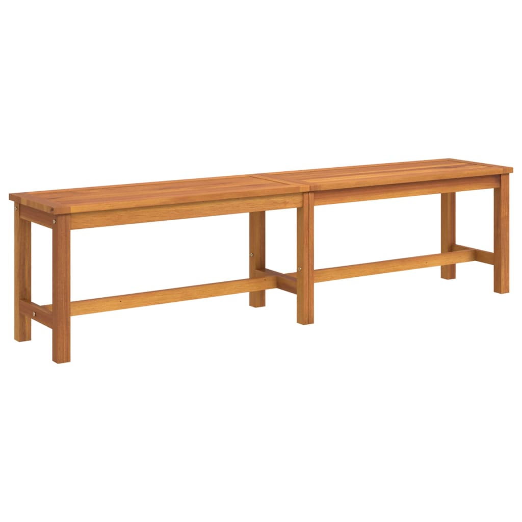 Hagebenk 180x35x45 cm heltre akasie