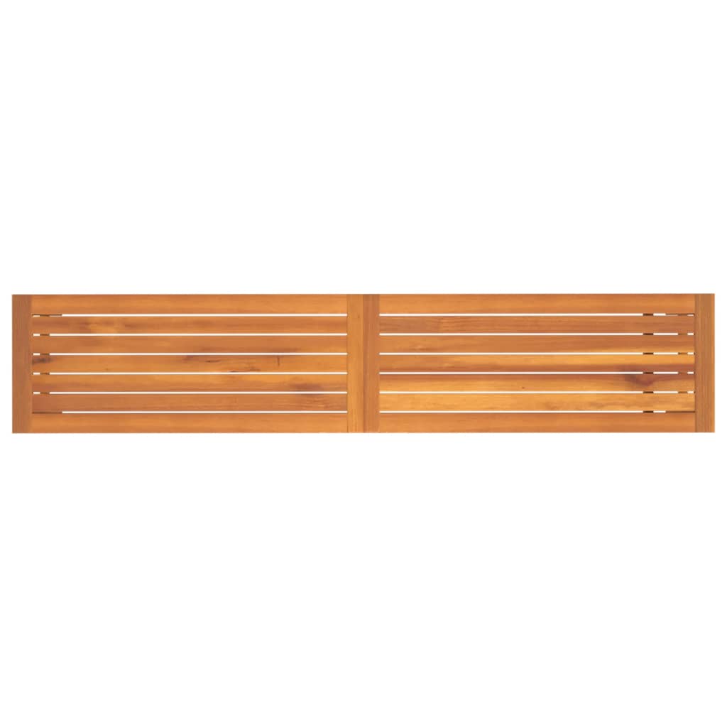 Hagebenk 180x35x45 cm heltre akasie