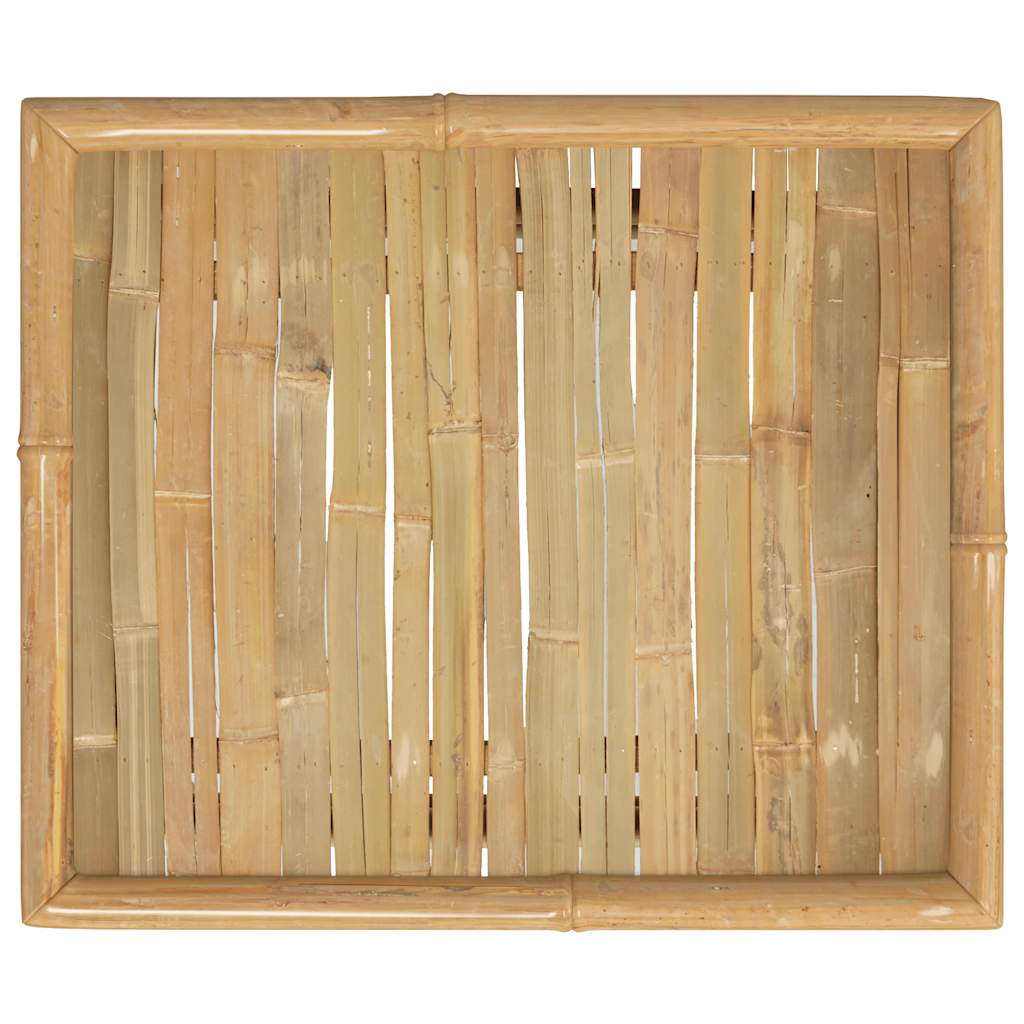 Hagebord 65x55x30 cm bambus