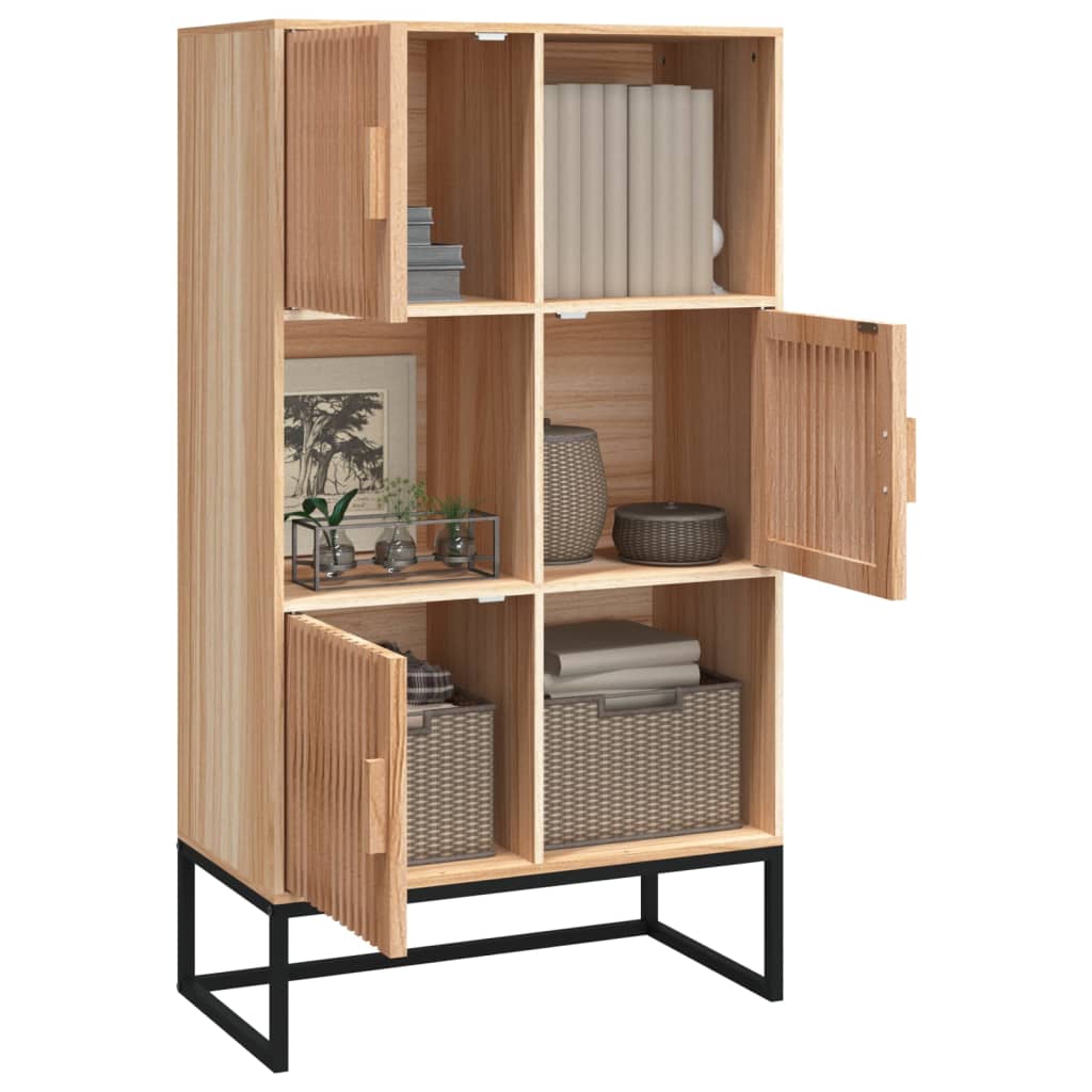 Highboard 70x35x125 cm konstruert tre