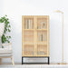 Highboard 70x35x125 cm konstruert tre