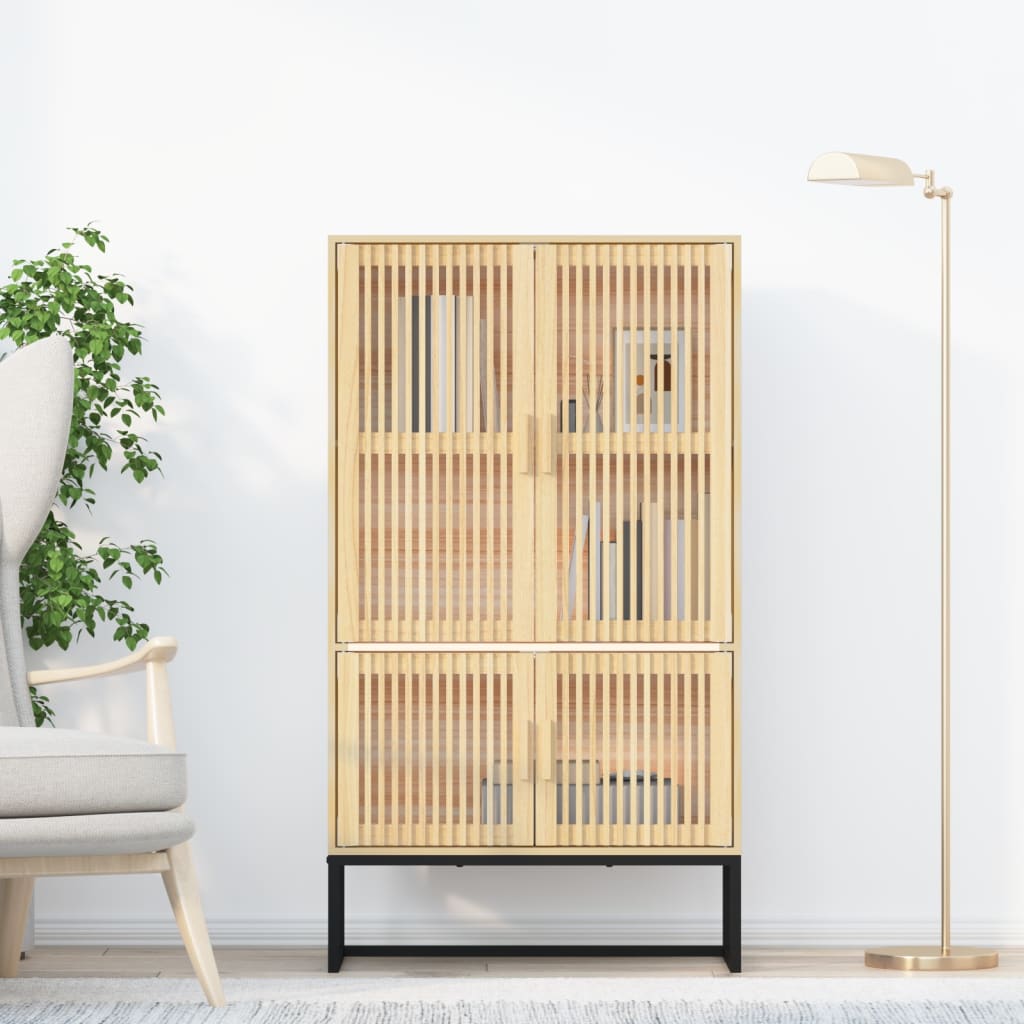 Highboard 70x35x125 cm konstruert tre