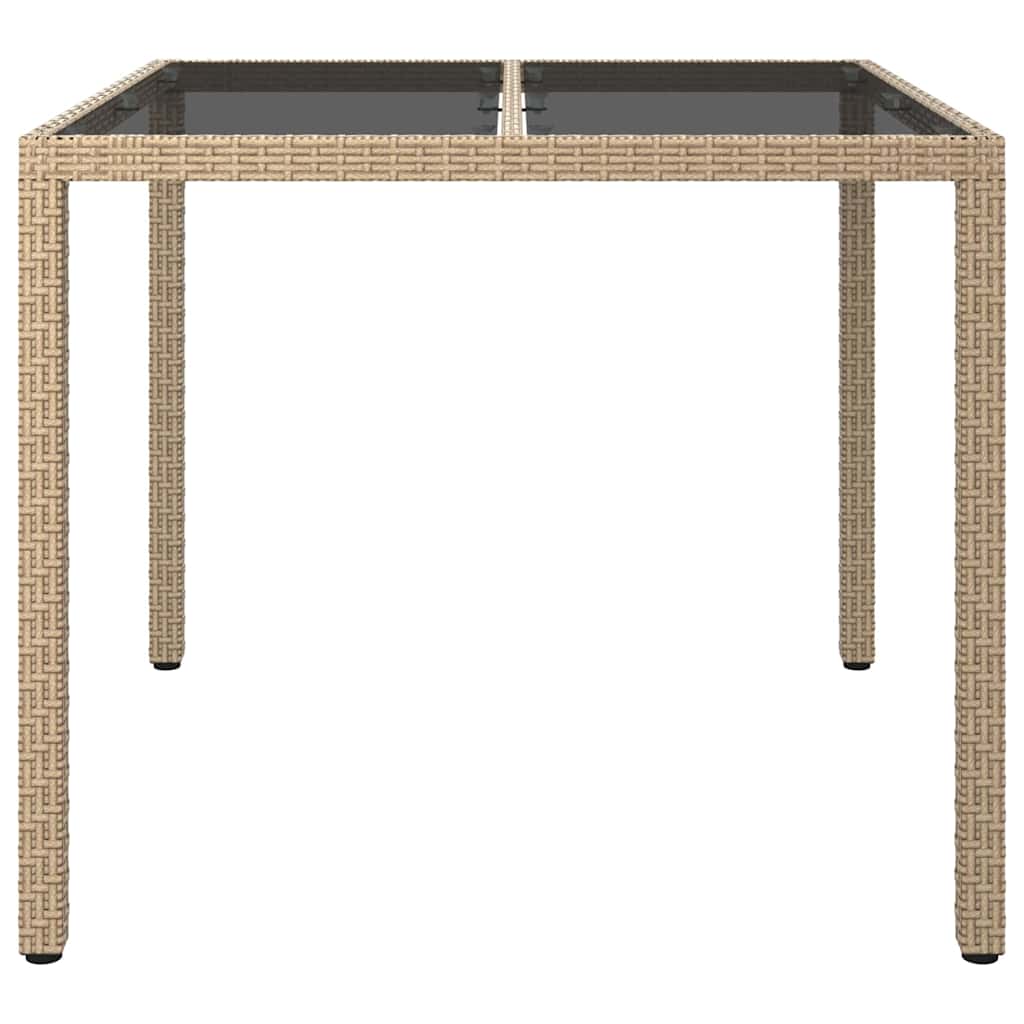 Hagebord Beige 90 x 90 x 75 cm polyrotting