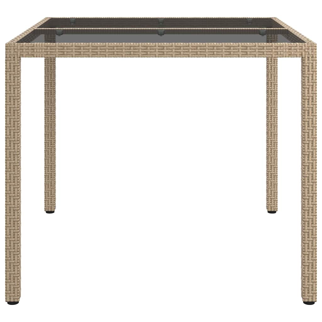 Hagebord Beige 90 x 90 x 75 cm polyrotting