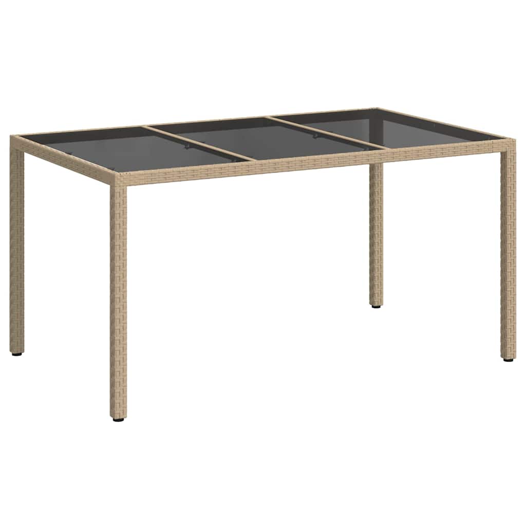 Hagebord Beige 150 x 90 x 75 cm polyrotting