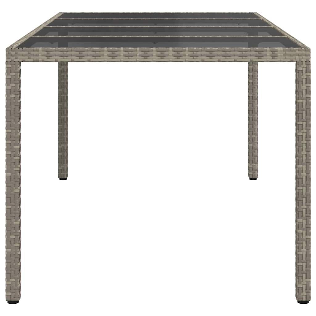 Hagebord Grå 190 x 90 x 75 cm polyrotting