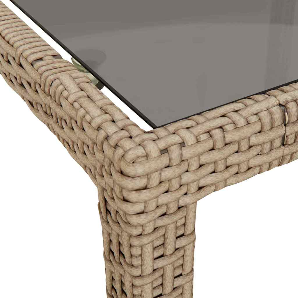 Hagebord Beige 190 x 90 x 75 cm polyrotting