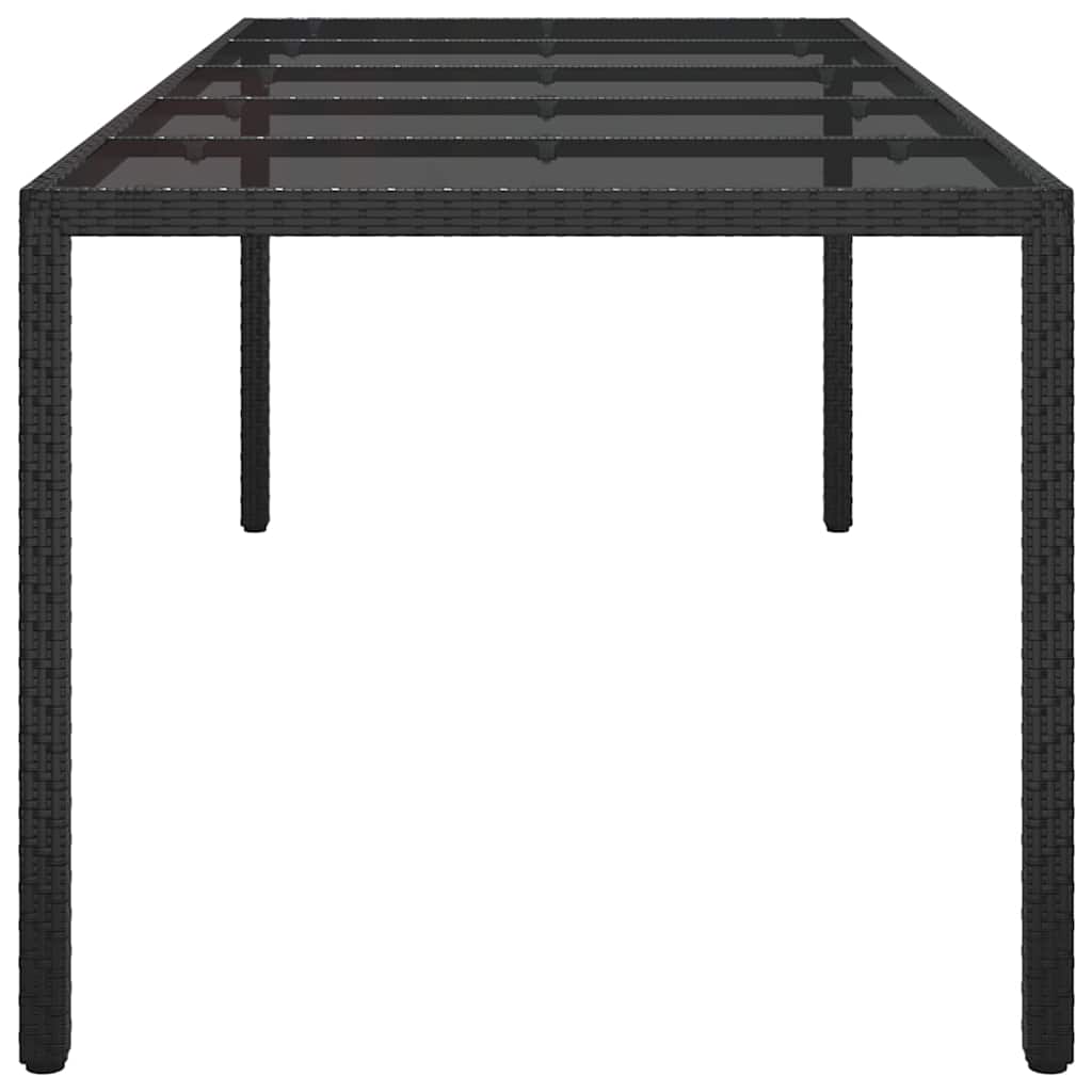 Hagebord Ren Svart 250 x 100 x 75 cm polyrotting