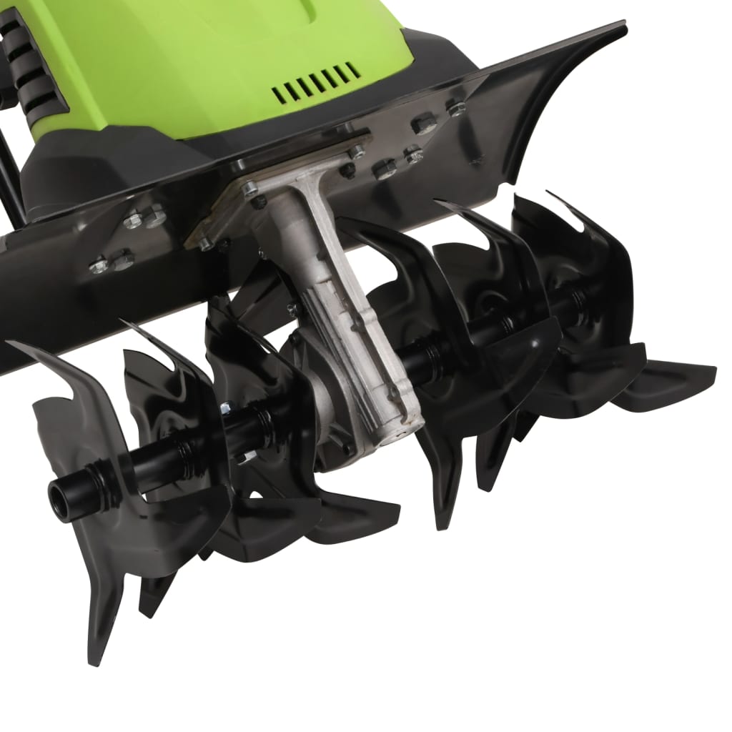 Hagefreser med 6 blader elektrisk 1500 W vidaXL