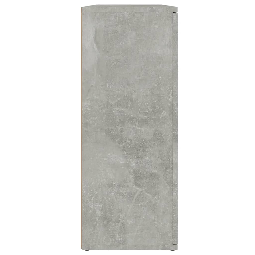 Skjenk betonggrå 91x29,5x75 cm konstruert tre