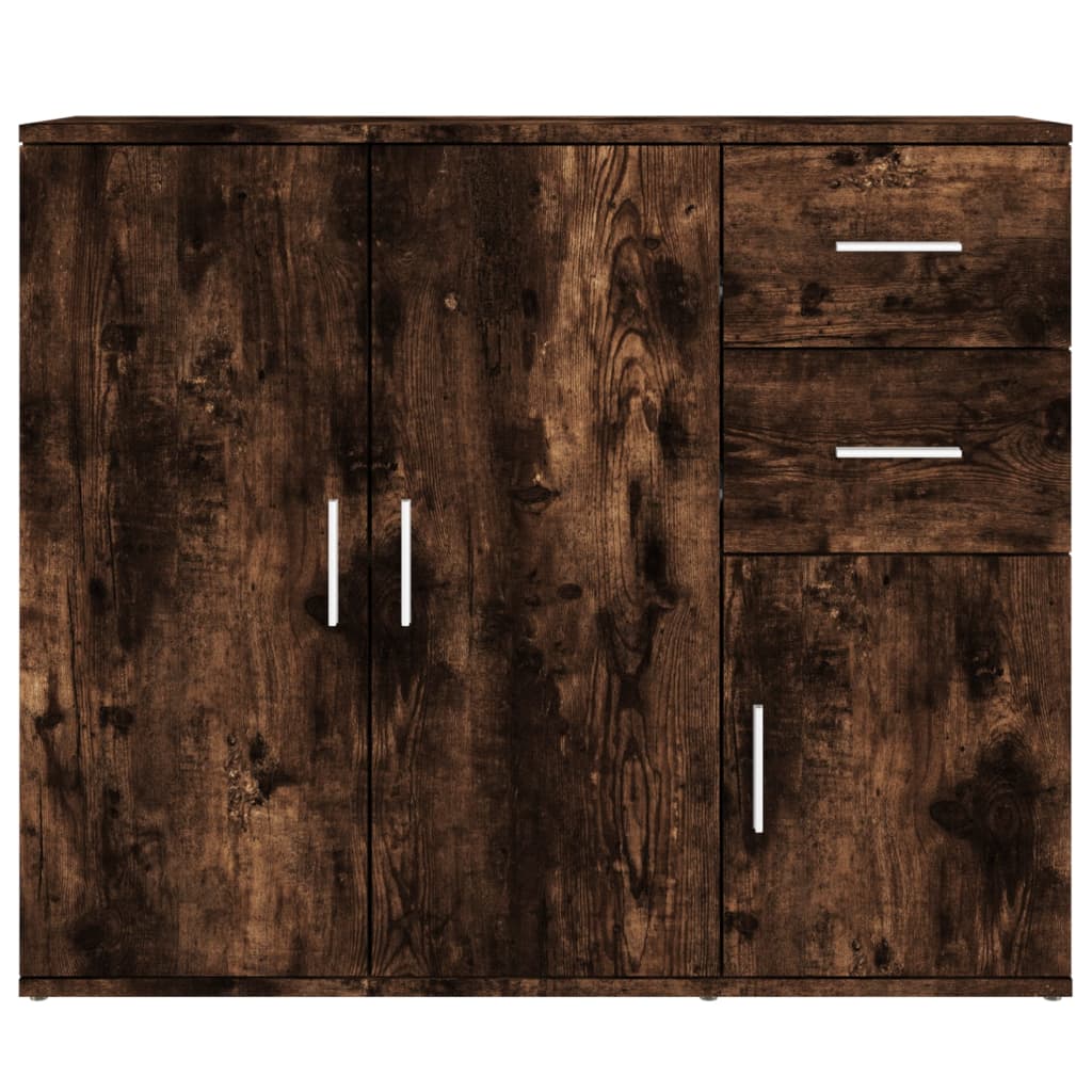 Skjenk røkt eik 91x29,5x75 cm konstruert tre