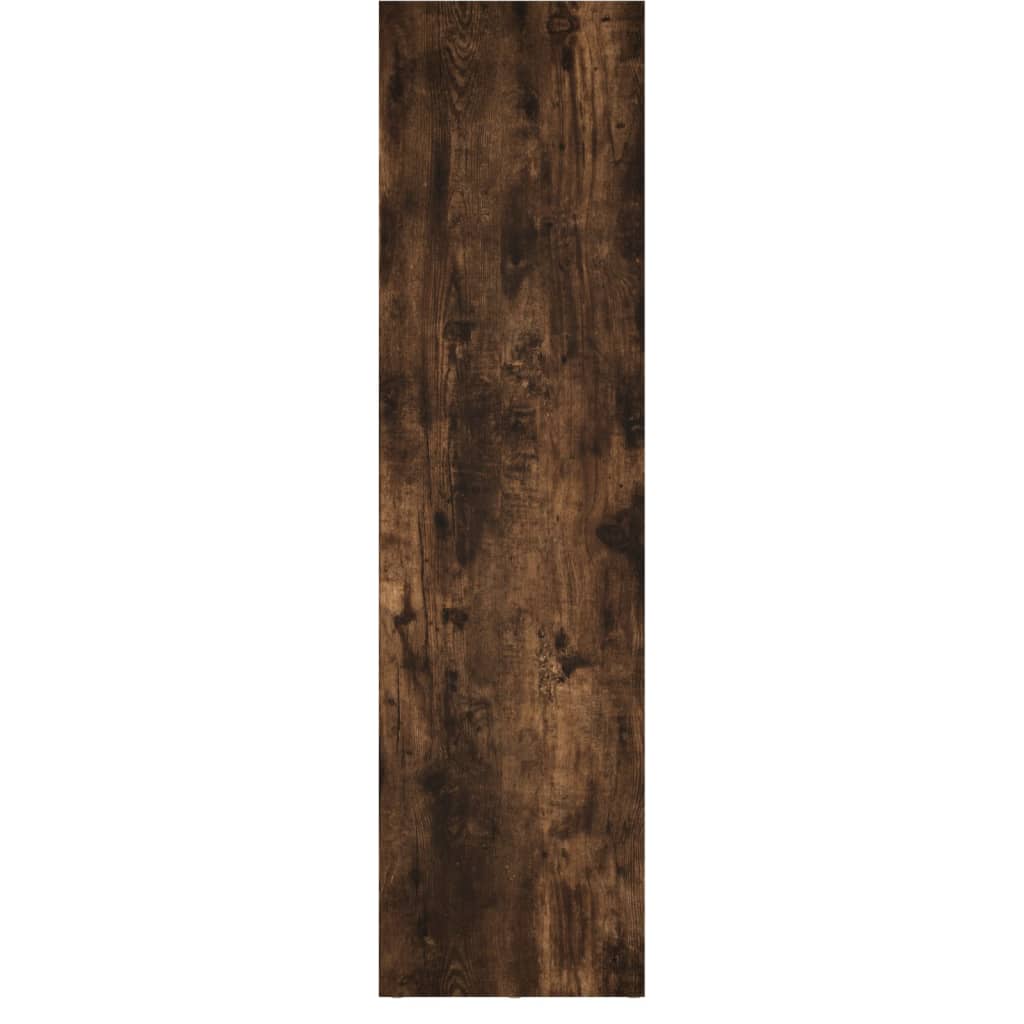 Bokhylle/TV-benk røkt eik 36x30x114 cm konstruert tre