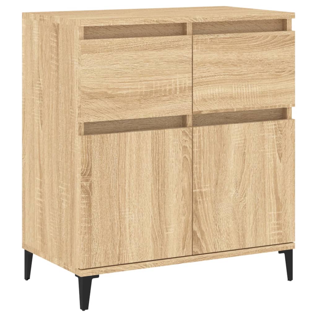 Skjenk sonoma eik 60x35x70 cm konstruert tre