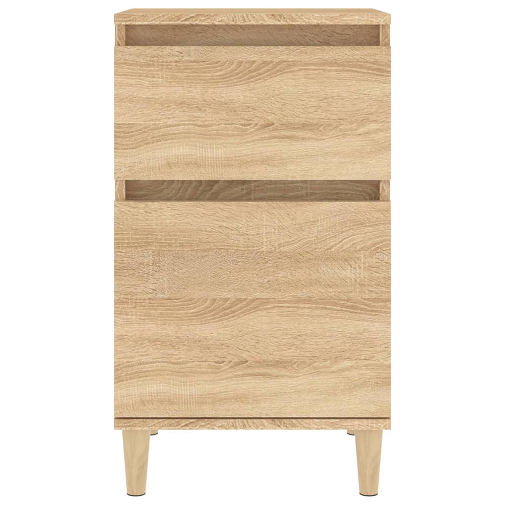 Nattbord sonoma eik 40x35x70 cm
