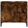 Baderomsskap røkt eik 65x33x60 cm konstruert tre