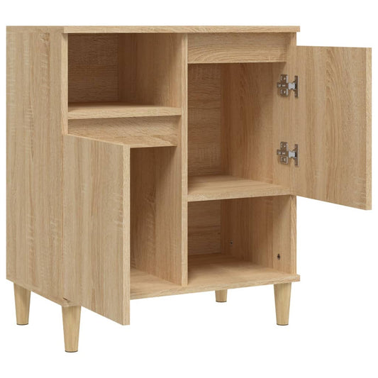 Skjenk sonoma eik 60x35x70 cm konstruert tre