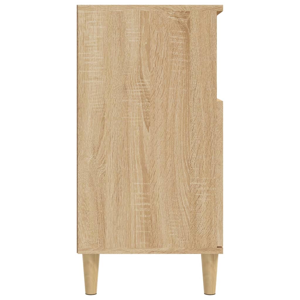 Skjenk sonoma eik 60x35x70 cm konstruert tre