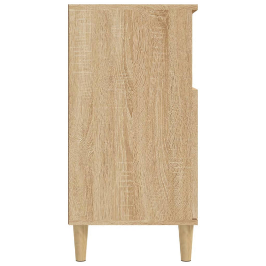 Skjenk sonoma eik 60x35x70 cm konstruert tre