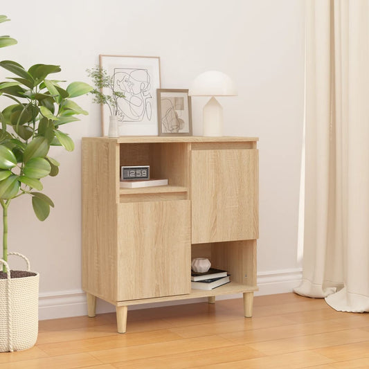 Skjenk sonoma eik 60x35x70 cm konstruert tre