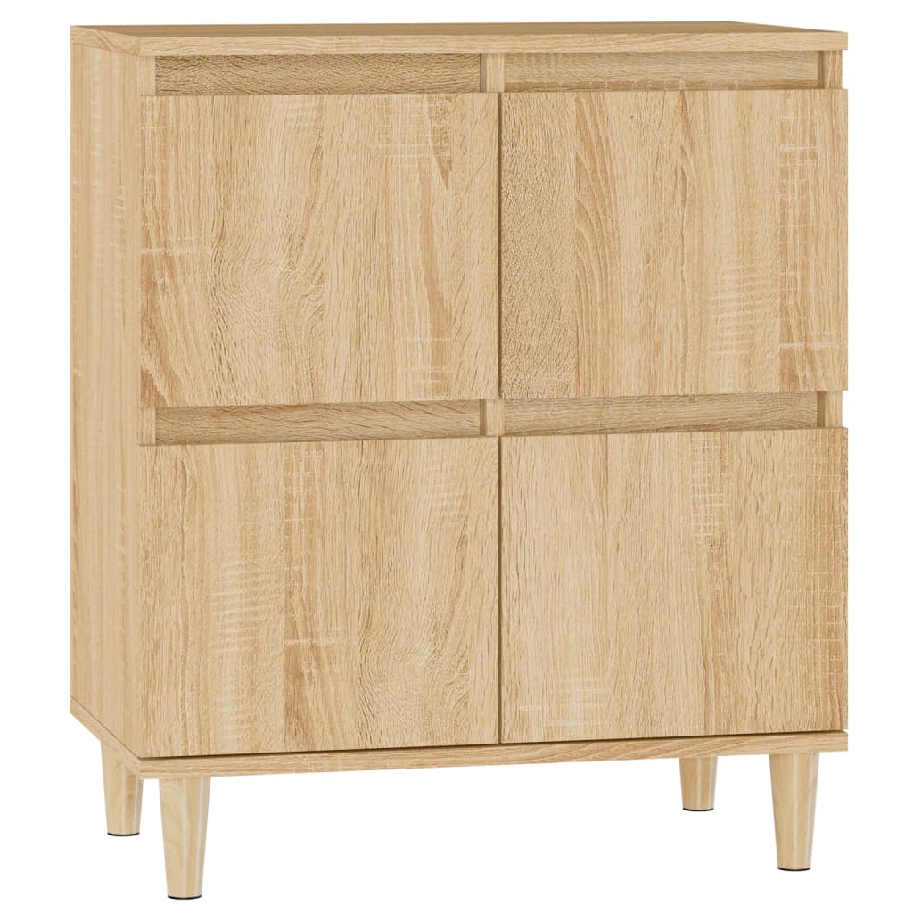Skjenk sonoma eik 60x35x70 cm konstruert tre