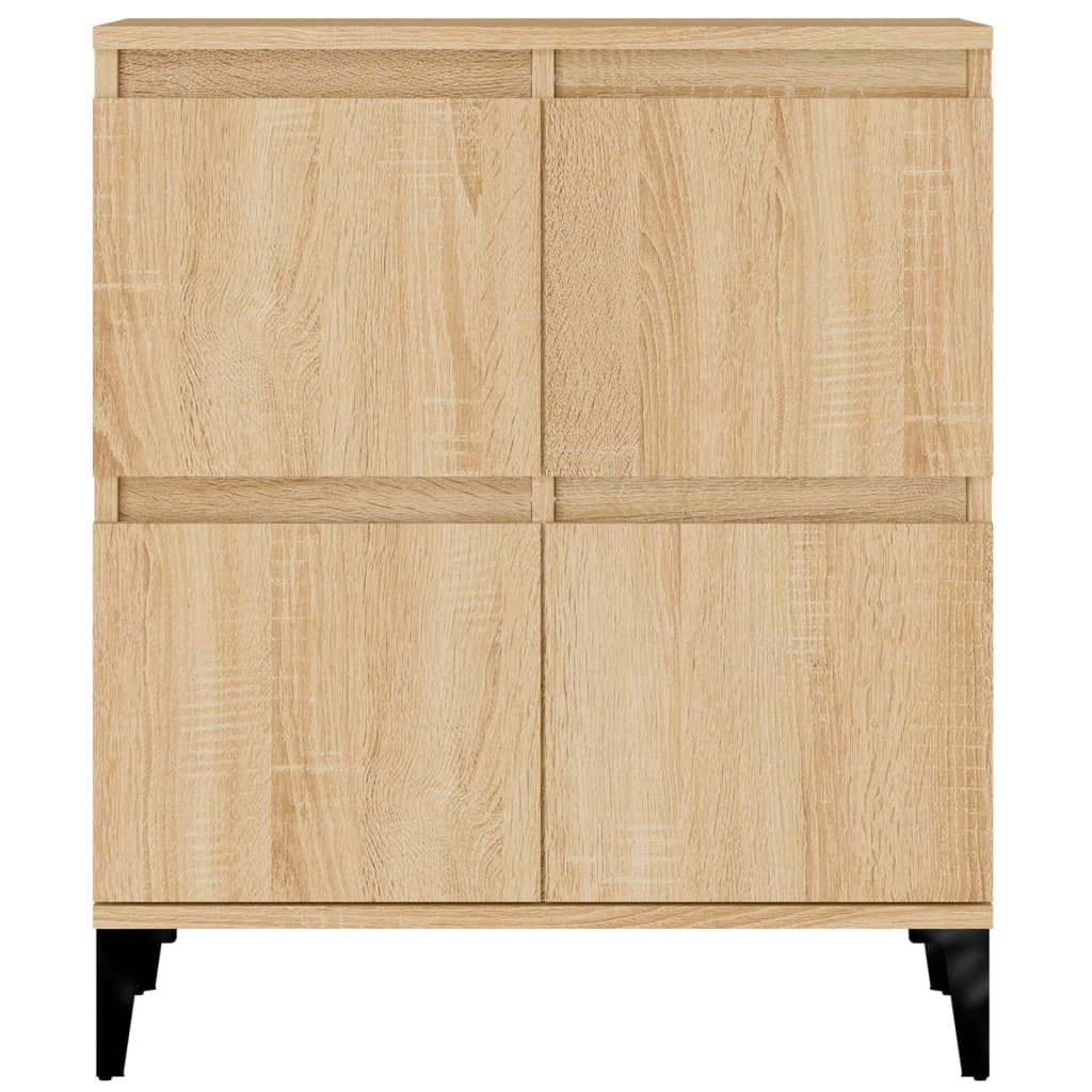 Skjenk sonoma eik 60x35x70 cm konstruert tre vidaXL