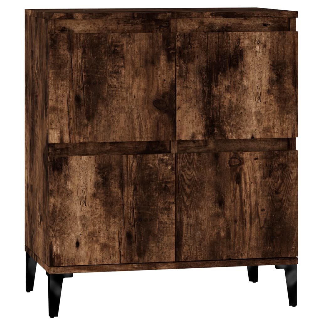 Skjenk røkt eik 60x35x70 cm konstruert tre