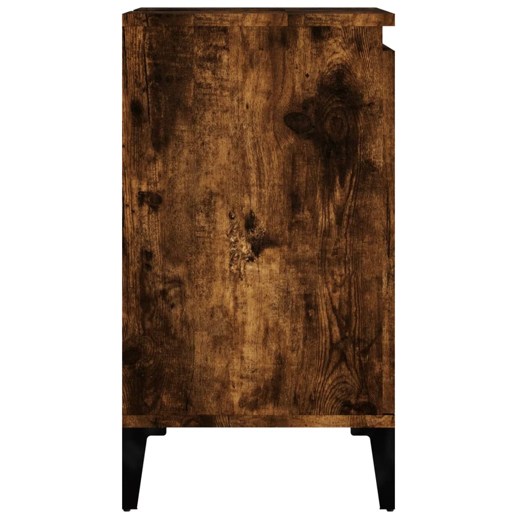 Servantskap røkt eik 58x33x60 cm konstruert tre