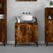 Servantskap røkt eik 58x33x60 cm konstruert tre