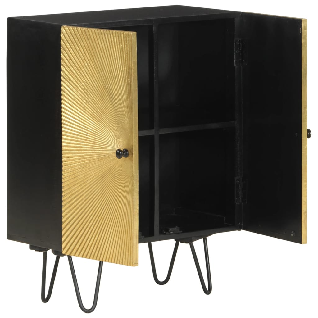 Skjenk 55x30x75 cm heltre mango