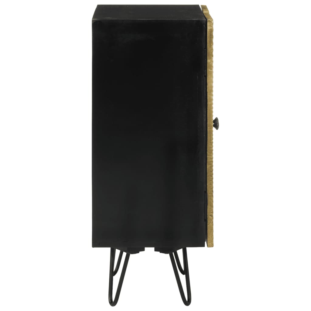 Skjenk 55x30x75 cm heltre mango