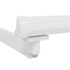 Markise Hvit 4,5 × 3 m Metall