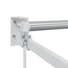 Markise Hvit 4,5 × 3 m Metall
