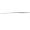 Markise Hvit 4,5 × 3 m Metall
