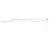 Markise Hvit 3,5 x 2,5 m Metall