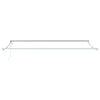 Markise Hvit 5 x 3 m Metall