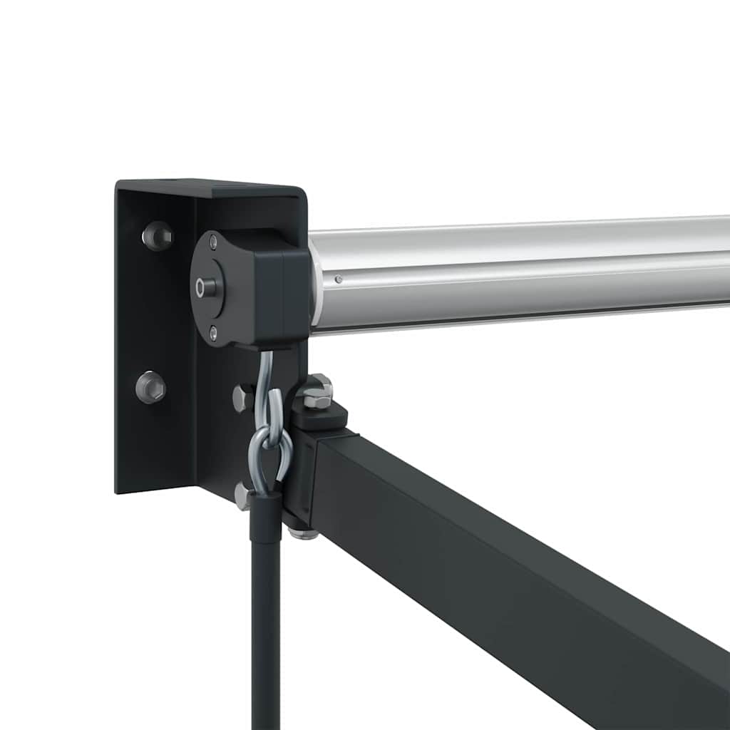 Markise Antrasitt 5 x 3 m Metall