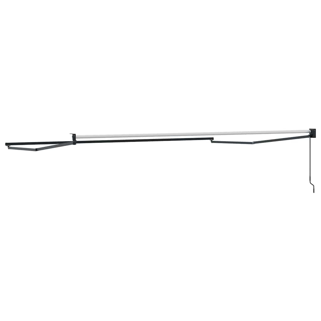 Markise Antrasitt 5 x 3 m Metall