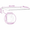 Markise Antrasitt 5 x 3 m Metall
