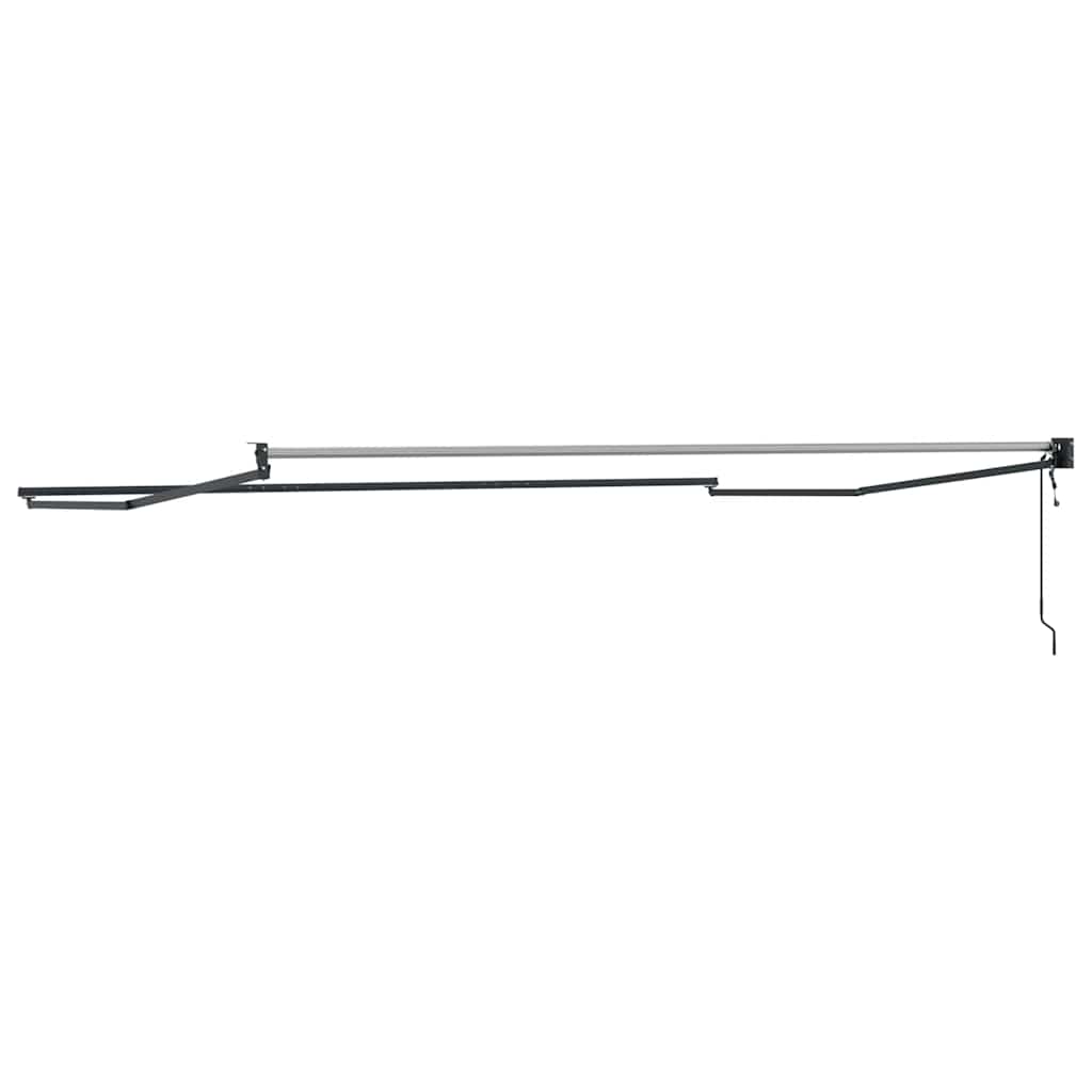 Markise Antrasitt 5 x 3 m Metall