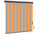 Rullegardin Gul og Blå 180 x 250 cm Stoff og Aluminium