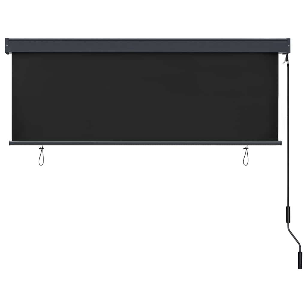 Rullegardin Antrasitt 180 x 250 cm Stoff og Aluminium