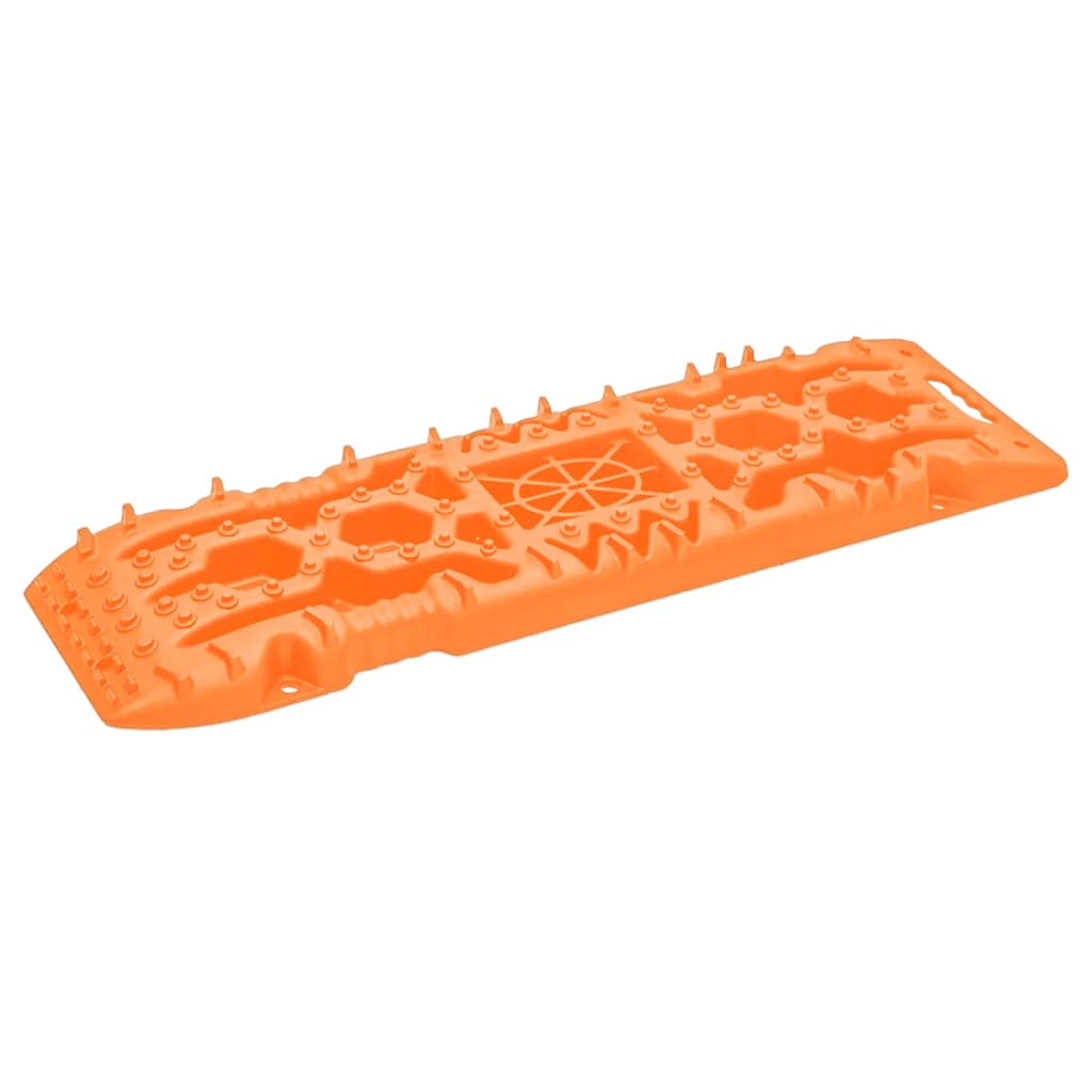 Trekkbrett 2 stk oransje 107x31x7 cm nylon