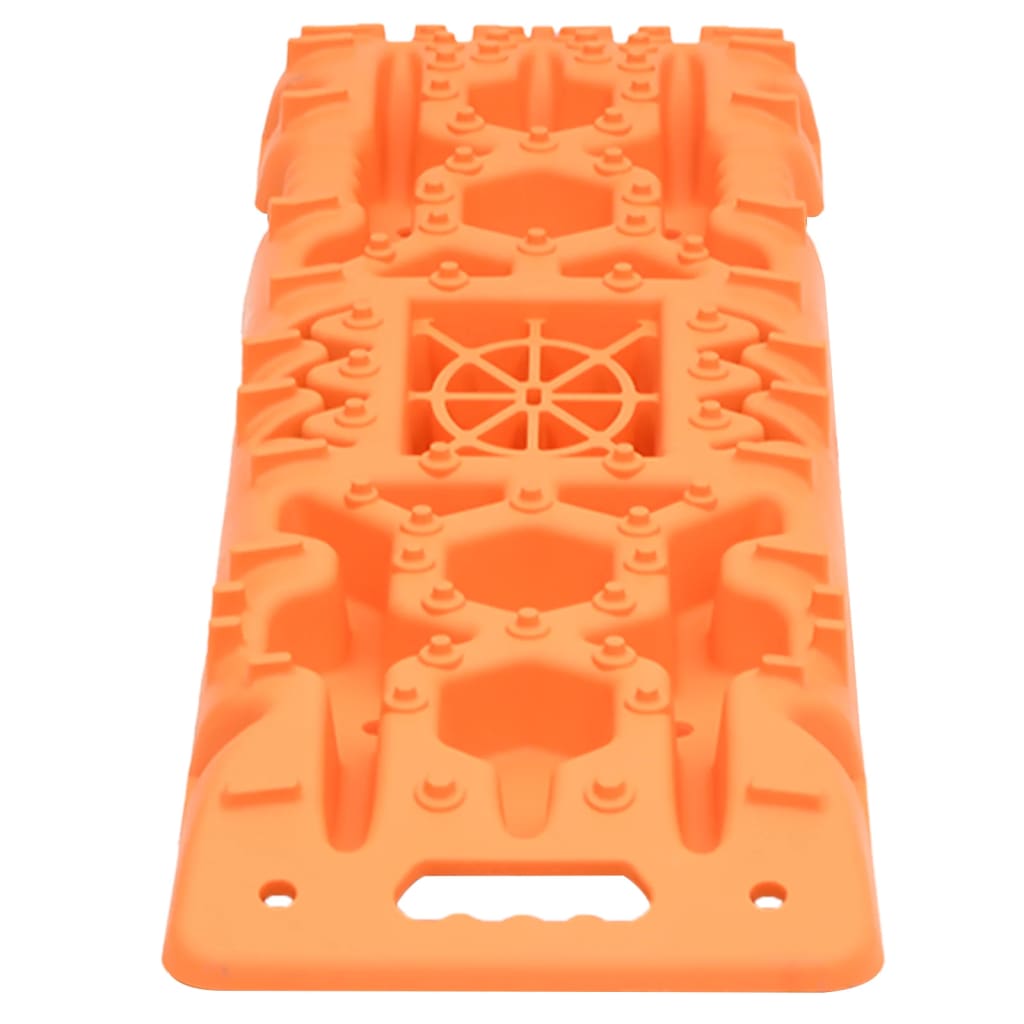 Trekkbrett 2 stk oransje 107x31x7 cm nylon