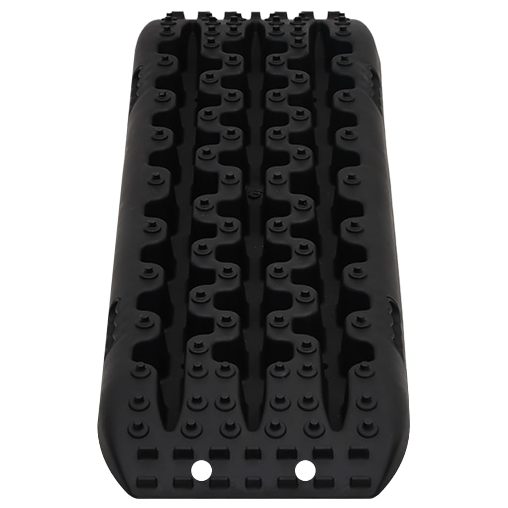 Trekkbrett 2 stk svart 106x30,5x7 cm nylon