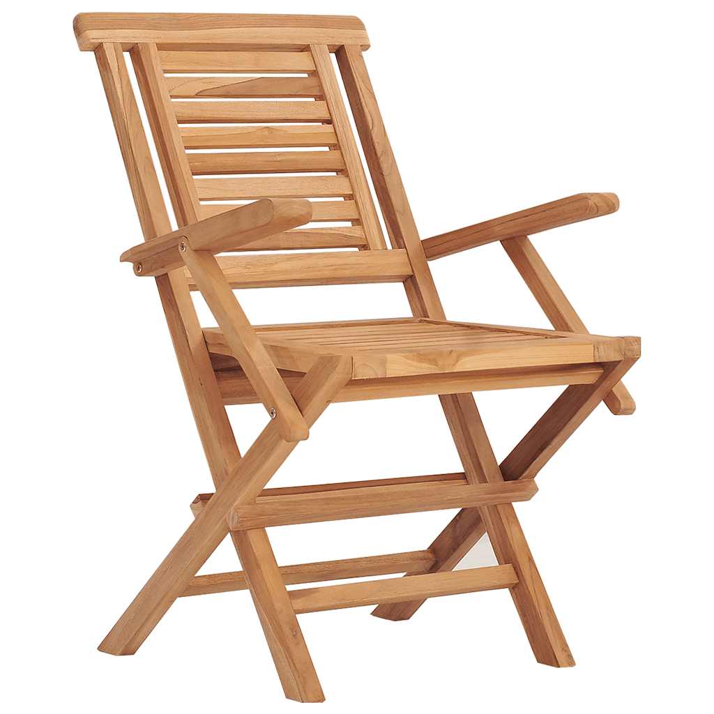 Klappstoler 2 stk 56x63x90 cm heltre teak