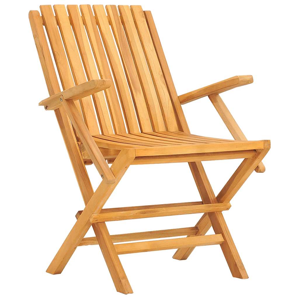Klappstoler 2 stk 61x67x90 cm heltre teak