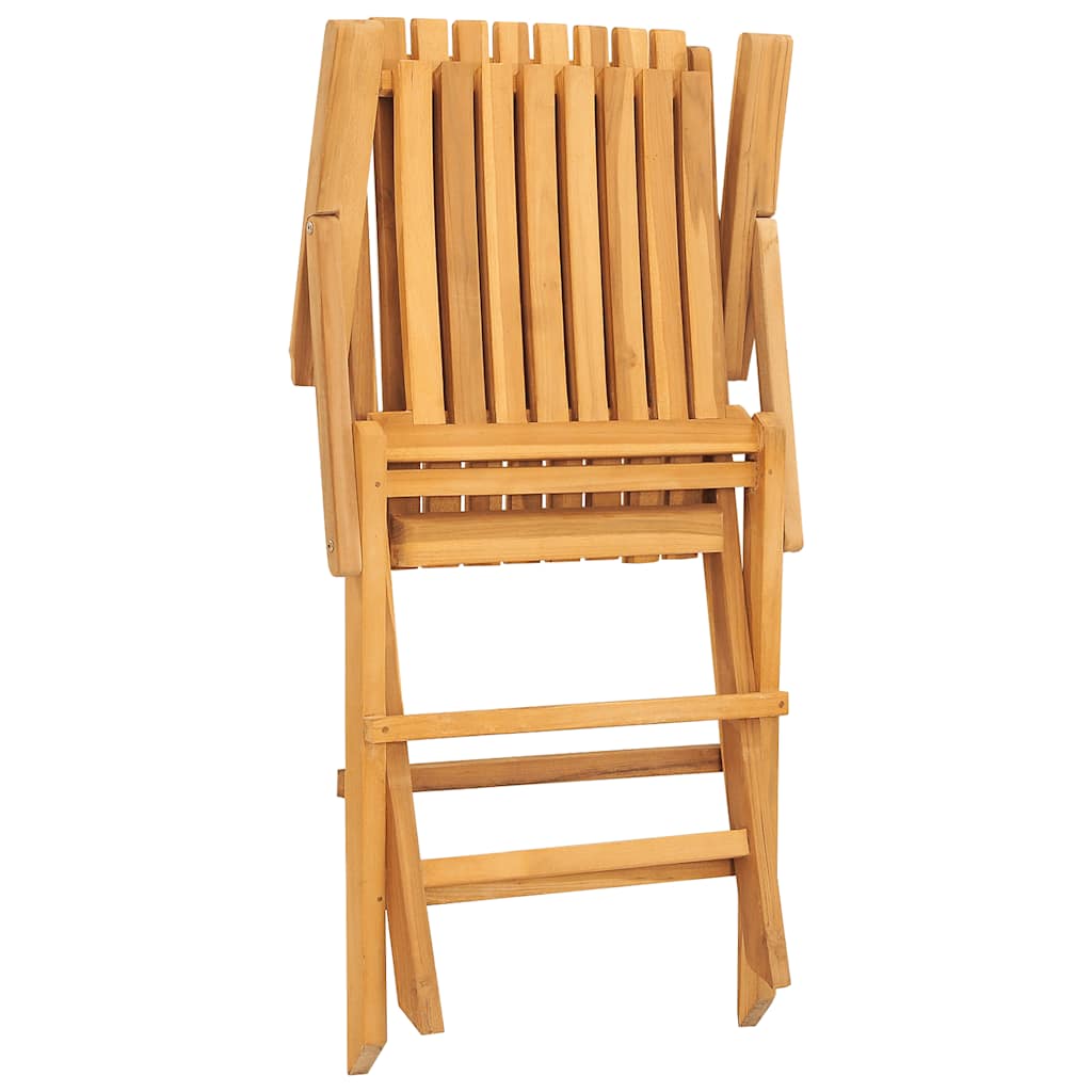 Klappstoler 2 stk 61x67x90 cm heltre teak