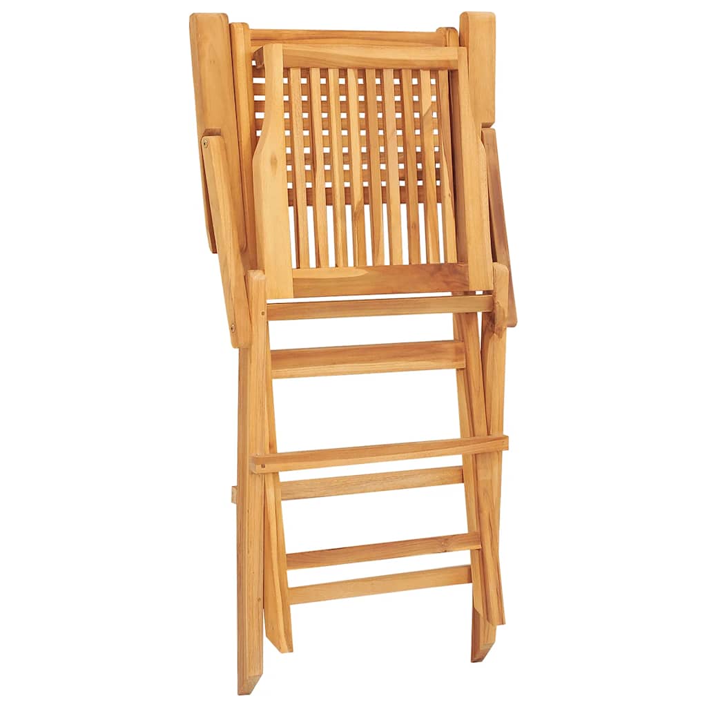 Klappstoler 2 stk 55x62x90 cm heltre teak