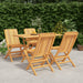 Hagespisegruppe 5 deler heltre teak