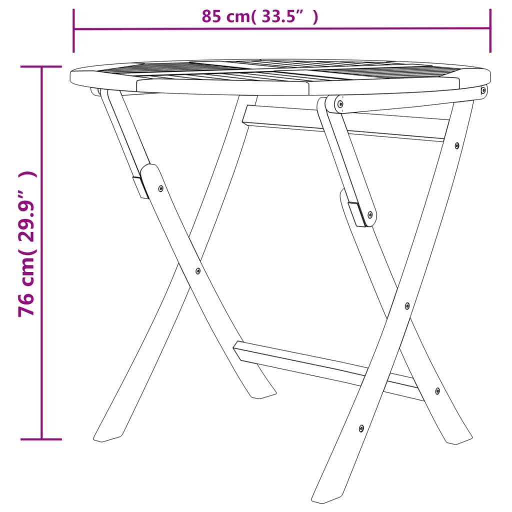 Hagespisegruppe 5 deler heltre teak